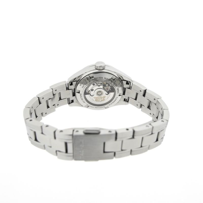 Image 14 of TAG Heuer Carrera Automatic 'Mother of Pearl' WV2411; Women's watch with diamonds