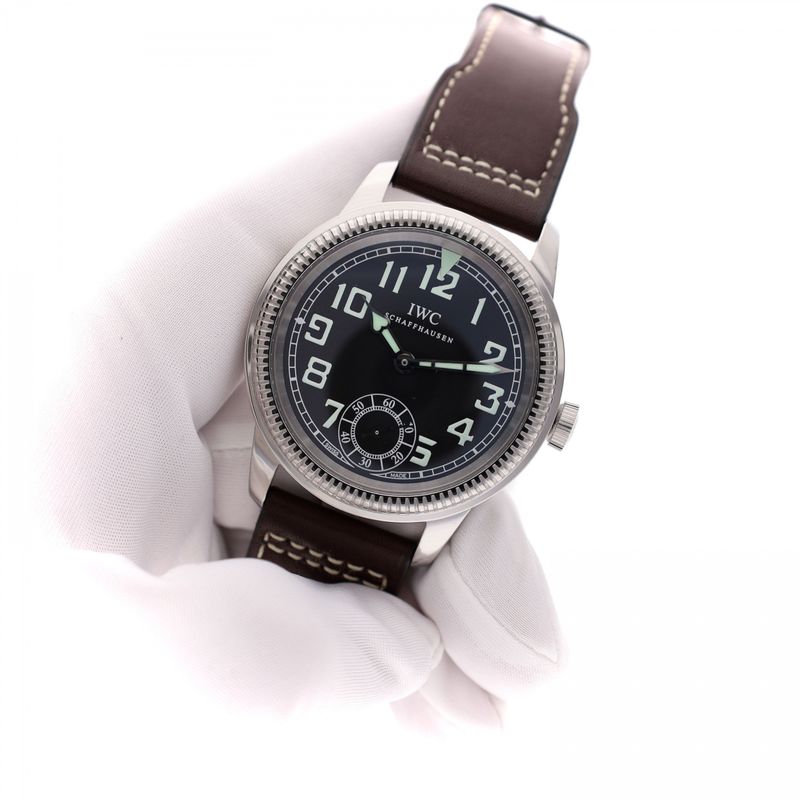Afbeelding 12 van IWC Vintage Collection 'Pilot's Watch 1936' IW325401; Heren Horloge
