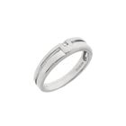 Image 1 of White gold ring with diamond; 0.01 ct. | Jeunesse
