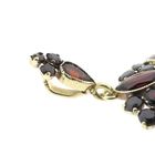 Image 7 of Vintage gold entourage pendant with garnet