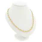 Image 3 of Gold anchor link chain | 45 cm