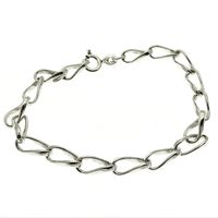 Silver link bracelet | 18 cm