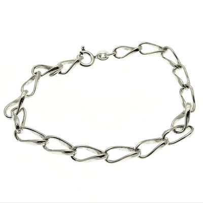 Image 1 of Silver link bracelet | 18 cm