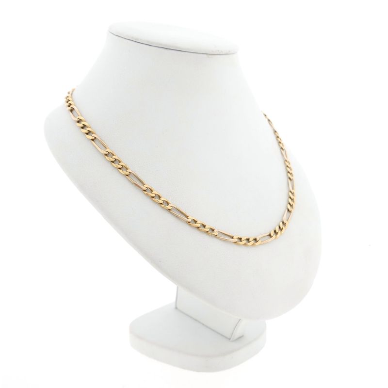 Image 3 of Golden Figaro link chain