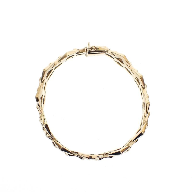 Image 3 of Vintage gold fantasy link bracelet