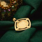 Image 2 of Gold pendant with the face of Jesus