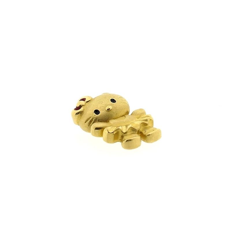 Image 3 of 22 carat gold Hello Kitty pendant