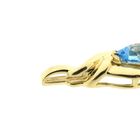 Image 5 of Gold pendant with Aquamarine