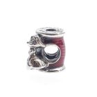 Image 3 of Pandora x Disney charm; Silver; Cinderella Suzy Mouse Needle and Thread