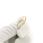 Image 10 of Two-tone gold ring with diamond | 0.03 ct.