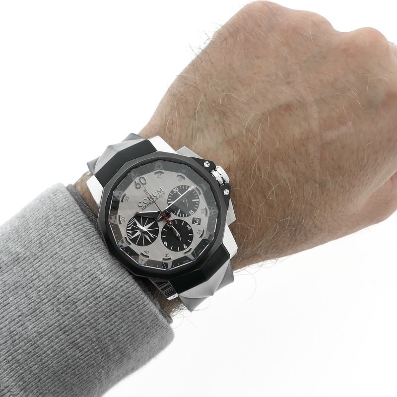 Image 16 of Corum Admiral's Cup Challenger Chronograph 753.671.98; Limited Edition men's watch