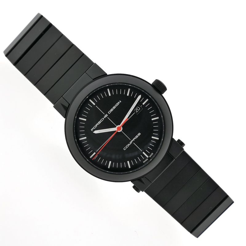 Image 11 of Porsche Design (By IWC) Compass Watch P6520; Limited Edition men's watch with compass
