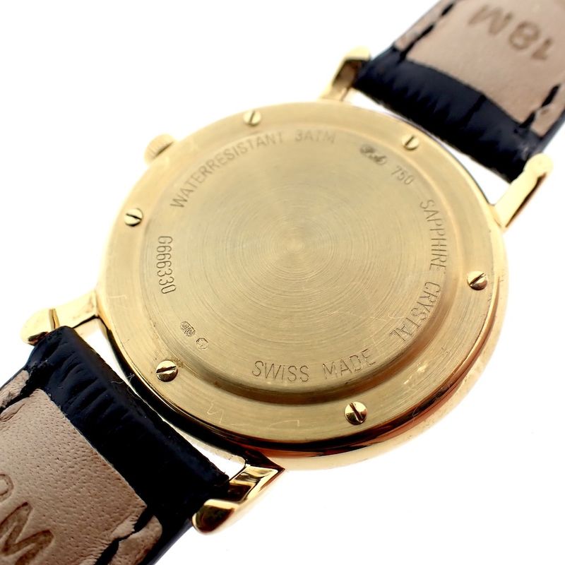 Image 6 of Tissot Carson Automatic; 18k gold watch