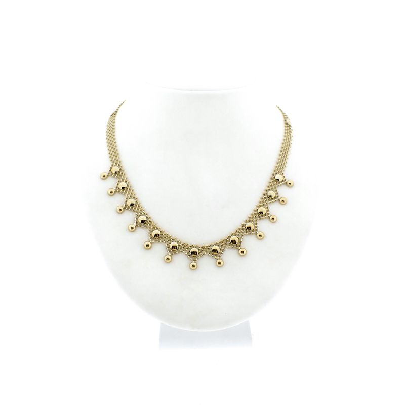 Image 1 of Golden fantasy link necklace