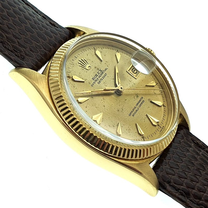 Image 3 of Rolex Datejust 18k; Men's watch | Ref. 6605