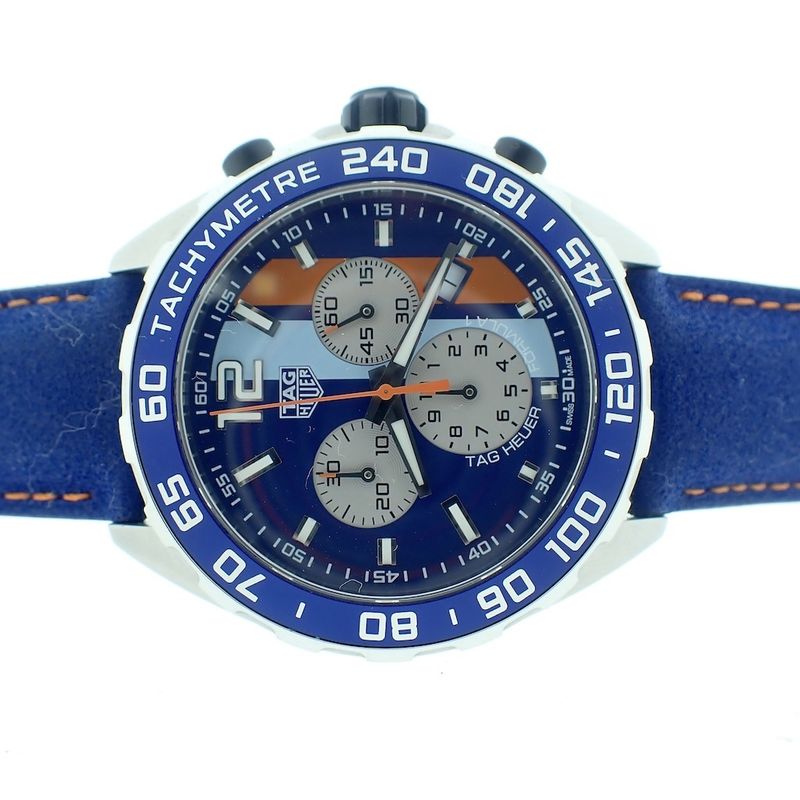 Image 7 of TAG Heuer Formula 1 'Gulf Limited' Chronograph Men's Watch