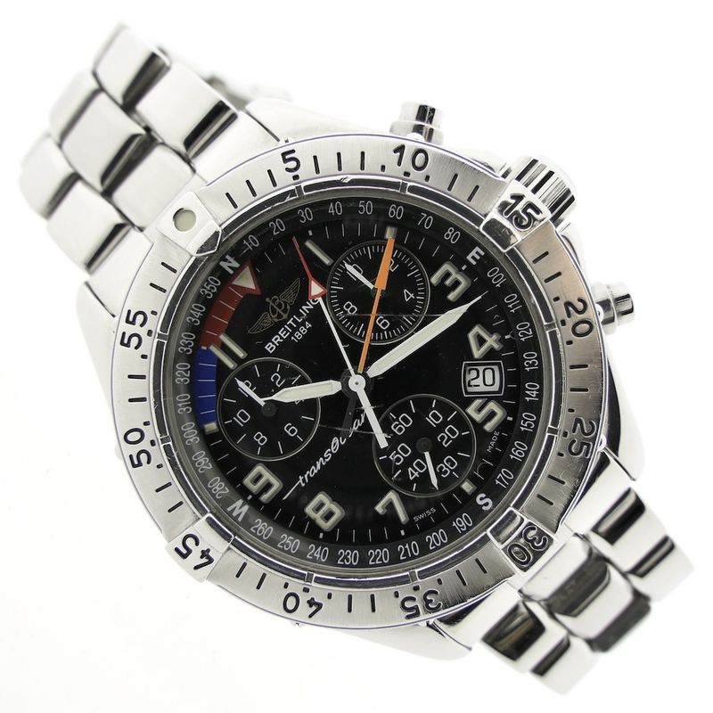 Image 5 of Breitling Transocean; Chronograph men's watch