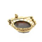 Image 6 of Antique gold brooch/pendant with garnet