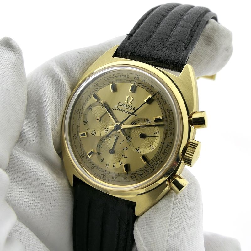 Image 7 of Omega Seamaster 'Chunky C' Chronograph; Vintage 18k men's watch