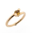 Image 1 of Rose gold ring set with citrine
