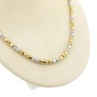 Image 4 of Two-tone gold fantasy link necklace