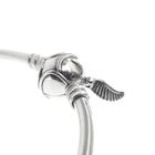Image 6 of Harry Potter x Pandora bracelet; Silver; Golden Snitch Charm Bangle | Ø 65mm