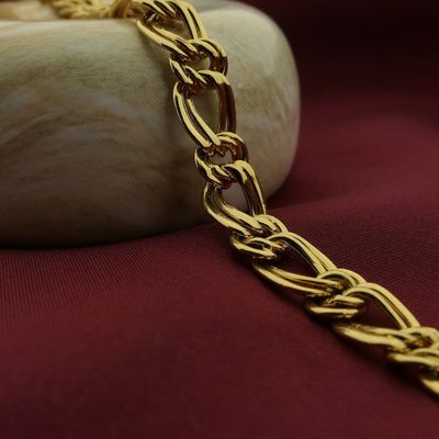 Image 2 of Gold flat Prince of Wales bracelet