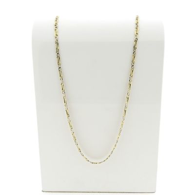 Two-tone gold infinity link chain Image 1 of Two-tone gold infinity link chain