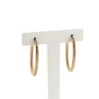 Image 1 of 9K Rose Gold Earrings | Ø 30.0 mm