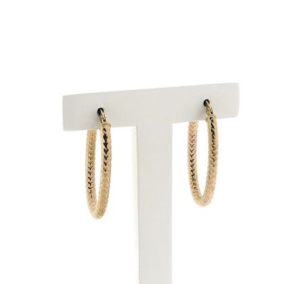 Image 1 of 9K Rose Gold Earrings | Ø 30.0 mm