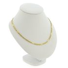 Image 3 of Gold closed Figaro link chain