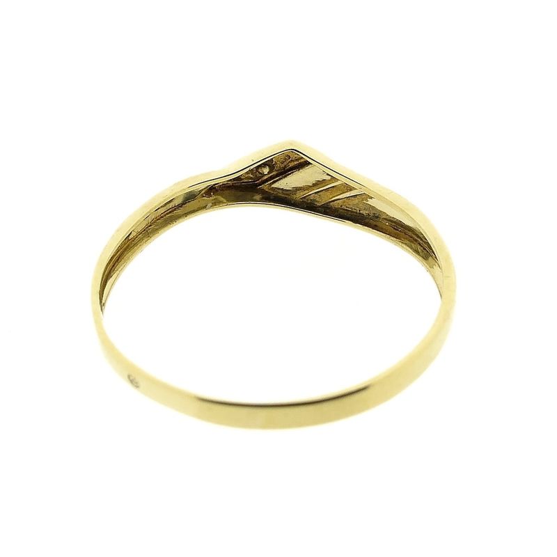 Image 6 of Gold ring with diamond | 0.005 ct.