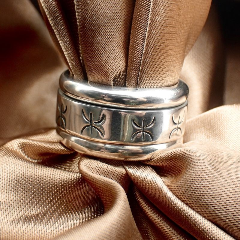 Image 2 of Good Times silver robust men's ring