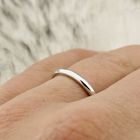 Image 7 of White gold sliding ring