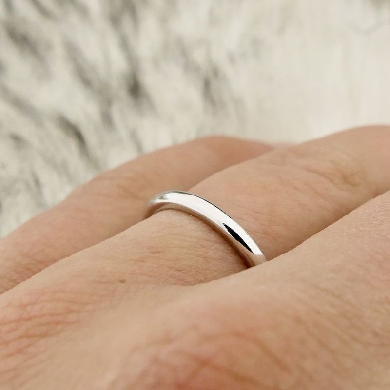 Image 7 of White gold sliding ring