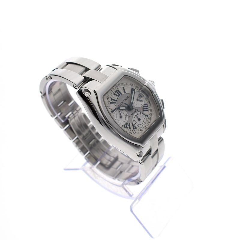 Image 8 of Cartier Roadster; W62006X6 Automatic Chronograph; Collector's Set!
