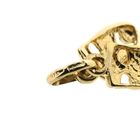 Image 7 of 9 ct. Comedy and tragedy mask pendant/charm