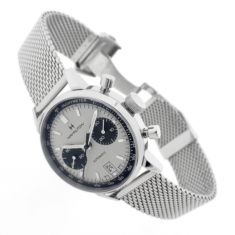 Image 9 of Hamilton Intra-Matic; Chronograph men's watch