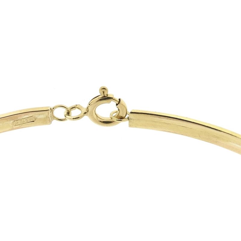 Image 4 of Gold bar link bracelet