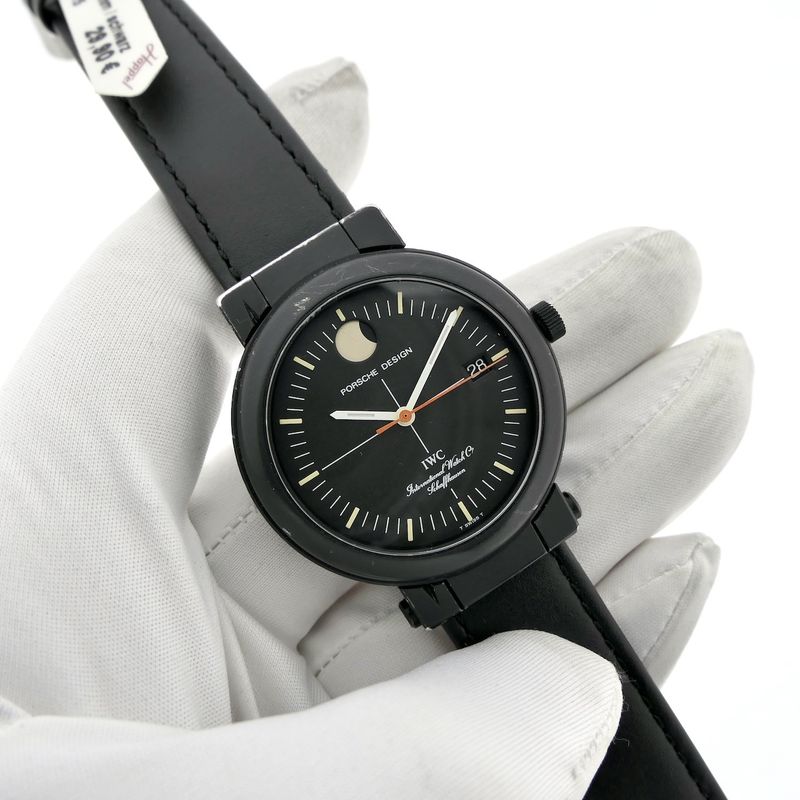 Image 12 of IWC Porsche Design 'Compass' Moonphase IW3551; Automatic men's watch