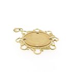 Image 3 of Gold pendant of 10 guilder coin Queen Wilhelmina 1917