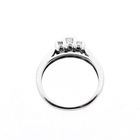 Image 8 of Vintage white gold ring with diamonds | 0.37 ct.