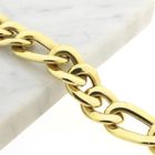 Image 7 of Golden Figaro link chain