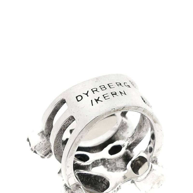 Image 8 of Silver ring with moonstones