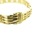 Image 5 of Gold tank link bracelet.