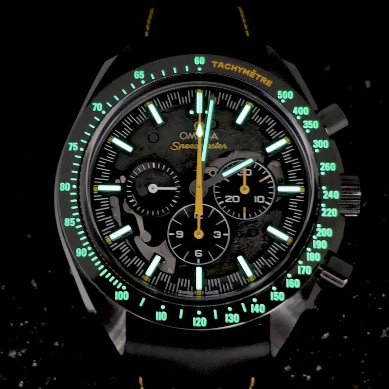 Image 8 of Omega Speedmaster Dark Side of the Moon 'Apollo 8'; Chronograph men's watch