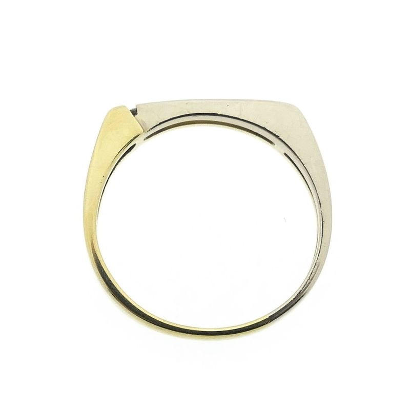 Image 6 of Two-tone gold ring | Diamond 0.02 ct.