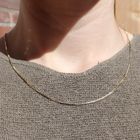 Image 4 of Golden Venetian link chain