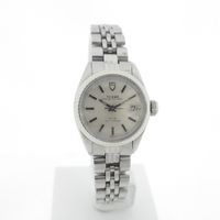 Tudor Princess Oysterdate; Automatisch dames horloge met witgouden bezel