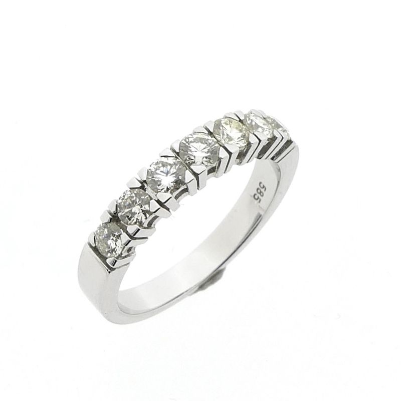 Image 1 of White gold ring with diamond | 0.94 ct.
